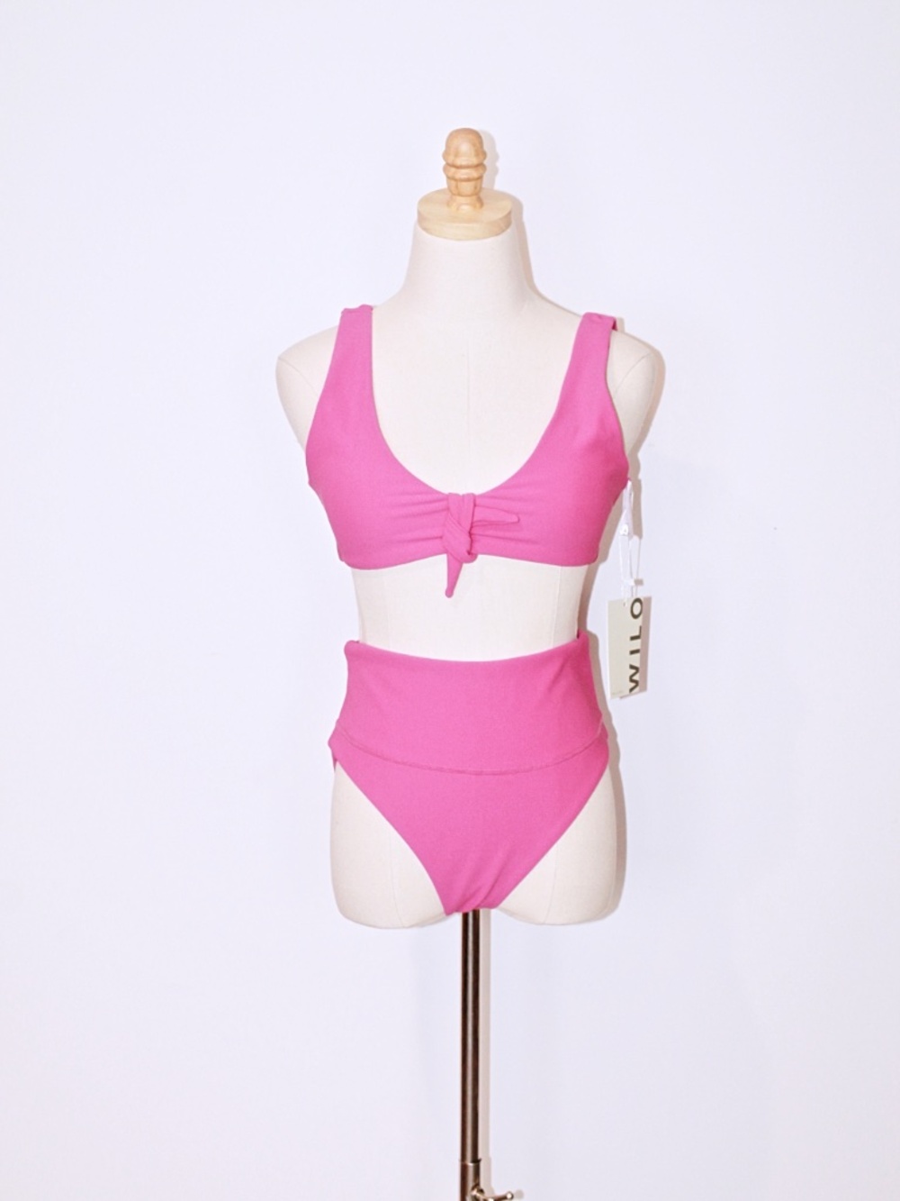 Wilo The Label Rose Violet Bikini Bathing Suit Size (S)